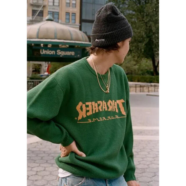 【Lサイズ】シュプリーム  Thrasher Sweater