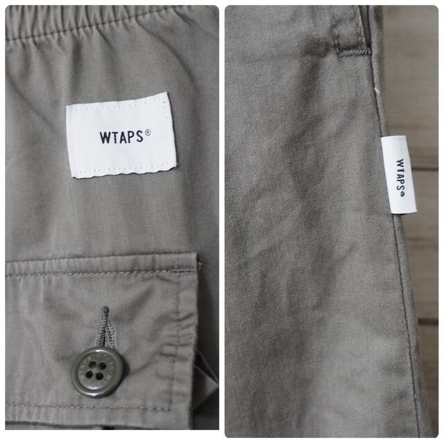WTAPS 18SS FROCK TROUSERS. COTTON.SATIN