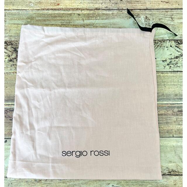 Sergio Rossi(セルジオロッシ)のSergiorossiセルジオロッシ  巾着　ポーチ　ショップ袋 レディースのファッション小物(ポーチ)の商品写真