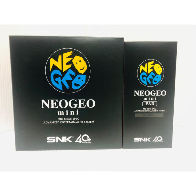 家庭用ゲーム機本体新品・未開封 NEOGEO mini ネオジオミニ コントローラーセット(黒)