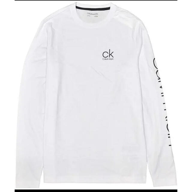 CalvinKleinカルバンクラインロンtシャツメンズ長袖ネイビー紺LY2K