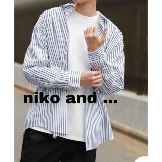 ニコアンド(niko and...)のniko and ... 春服　ストライプシャツ(シャツ)