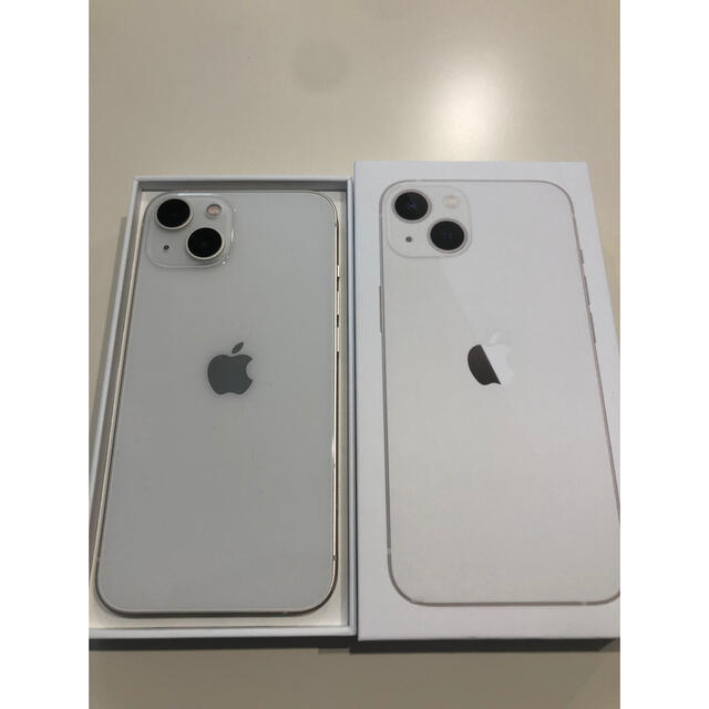 iPhone13 128gb SIMフリー　白