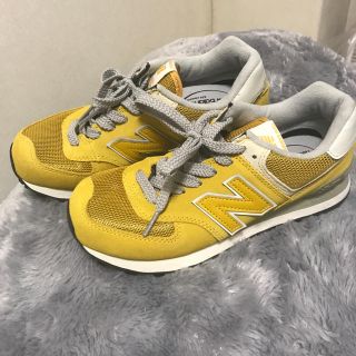 ニューバランス(New Balance)の574 classic イエロー(スニーカー)