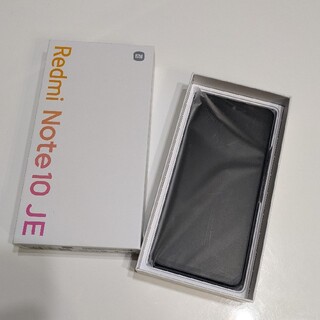 エーユー(au)の【新品、未使用品】Xiaomi Redmi Note 10 JE(スマートフォン本体)
