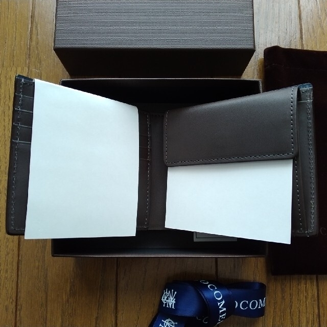 ココマイスター 二つ折り財布 茶色系 日本製 Brianography Com