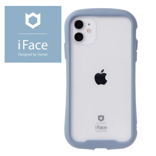 iPhone - 定番 新品 iFace Reflection iPhone11 用 ペールブルーの通販