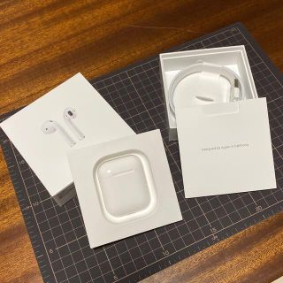 アップル(Apple)のApple AirPods 第2世代＊アップル エアーポッズ＊MV7N2J/A(ヘッドフォン/イヤフォン)