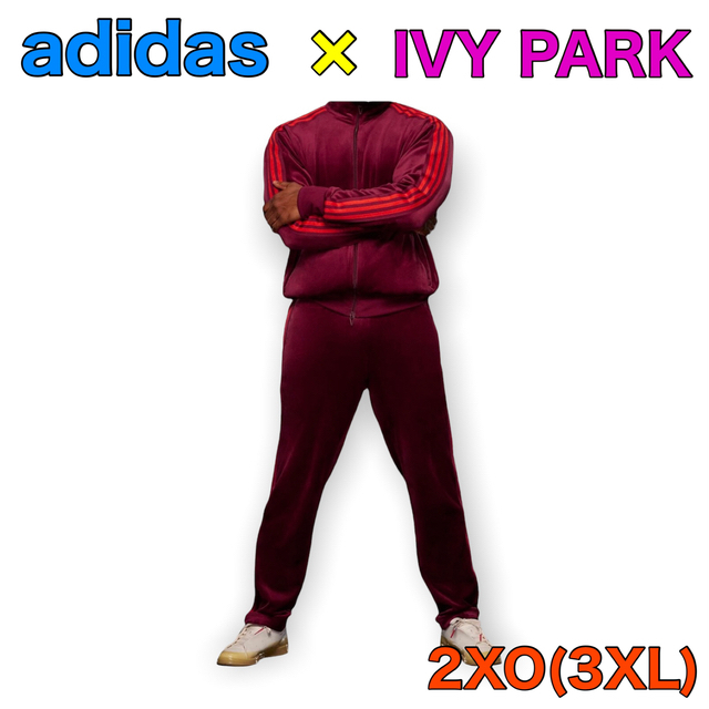 adidas × IVY PARK ベロア トラックジャケット パンツ セットスウェット