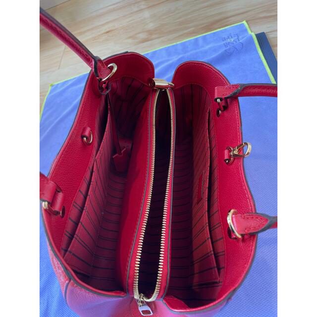 LOUIS VUITTON モノグラム・アンプラント レッド系 ショルダーバッグ 2