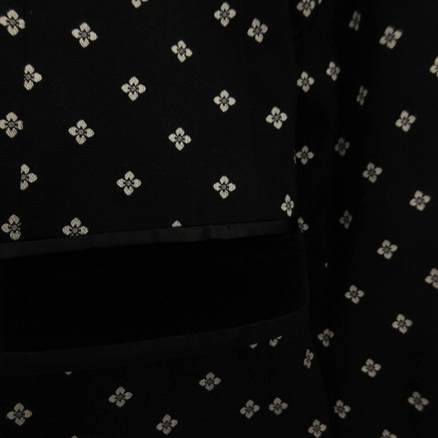 DOLCE&GABBANA(ドルチェアンドガッバーナ)のドルチェ&ガッバーナ 美品 テーラードジャケット 2B 花柄 刺繍 黒 TG44 メンズのジャケット/アウター(テーラードジャケット)の商品写真