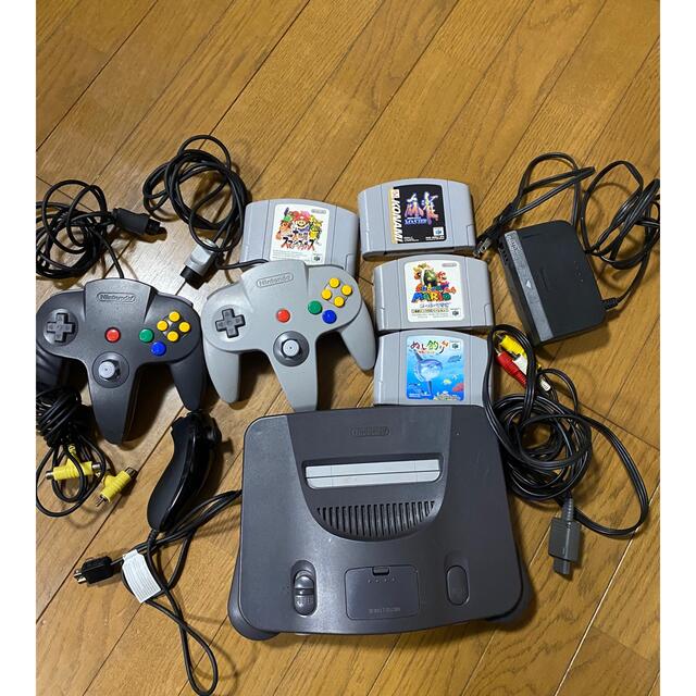 ニンテンドー６４　本体　ソフト　セット　NINTENDO 64