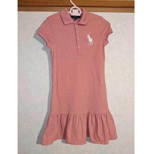 POLO RALPH LAUREN(ポロラルフローレン)のキッズ ワンピース 130 キッズ/ベビー/マタニティのキッズ服女の子用(90cm~)(ワンピース)の商品写真