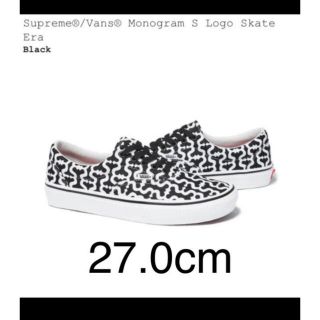 シュプリーム(Supreme)のsupreme vans モノグラム 27 キムタク Sロゴ(スニーカー)