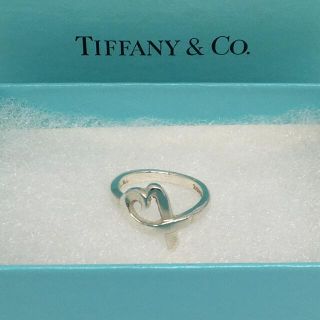 ティファニー(Tiffany & Co.)のティファニー　ラビングハートリング　10号　 シルバー(リング(指輪))