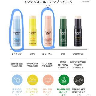 ネイチャーリパブリック(NATURE REPUBLIC)の未使用 2本セット インテンスマルチアンプルバーム(フェイスオイル/バーム)