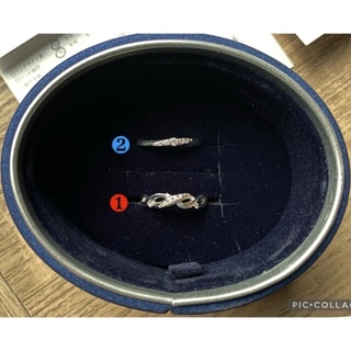 ヨンドシー(4℃)の4°C  １０Ｋリング　　エターナルシルバーリング(リング(指輪))