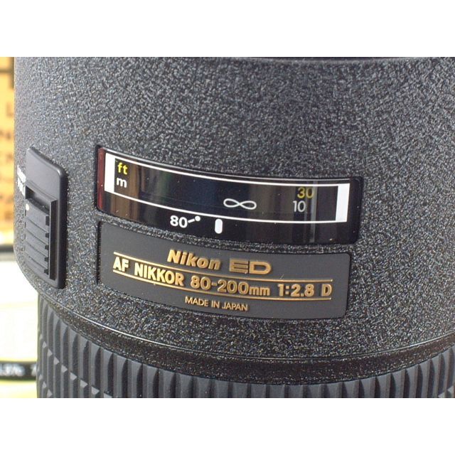 Nikon(ニコン)のNikon ED AF NIKKOR 80-200mm F2.8D IF New スマホ/家電/カメラのカメラ(レンズ(ズーム))の商品写真