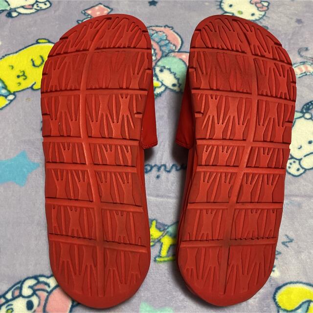 NIKE(ナイキ)のNIKE SB べナッシ　ナイキ　サンダル　レッド　24センチ レディースの靴/シューズ(サンダル)の商品写真