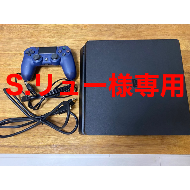 PlayStation4(プレイステーション4)の「SONY PlayStation4 本体 CUH-2100A」 エンタメ/ホビーのゲームソフト/ゲーム機本体(家庭用ゲーム機本体)の商品写真
