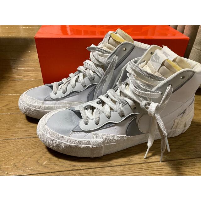 スニーカー Nike×sacai スニーカーblazer mid