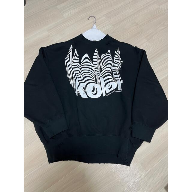 kolor 21aw ダメージ スウェット トレーナー kolor 21aw ダメージ スウェット トレーナー