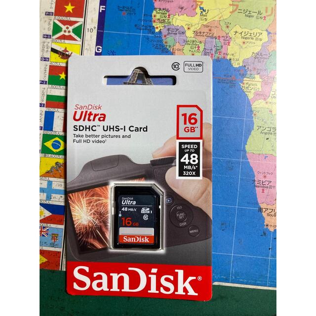 SanDisk(サンディスク)のSDカード スマホ/家電/カメラのスマホ/家電/カメラ その他(その他)の商品写真