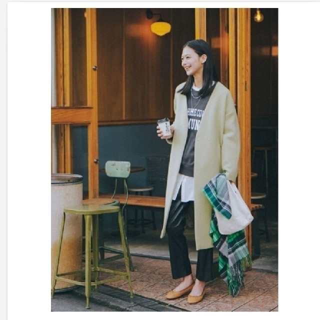 UNITED ARROWS green label relaxing(ユナイテッドアローズグリーンレーベルリラクシング)の【新品】UNITED ARROW green label relaxing 36 レディースのジャケット/アウター(ロングコート)の商品写真