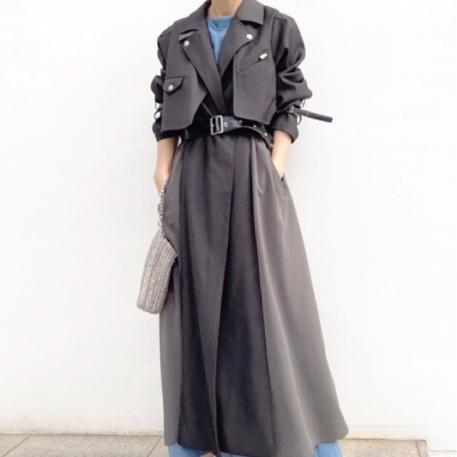 Ameri VINTAGE - RIDERS DETAIL COATの通販 by mitique|アメリ