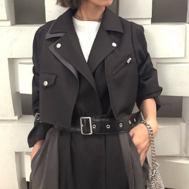 Ameri VINTAGE - RIDERS DETAIL COATの通販 by mitique|アメリ