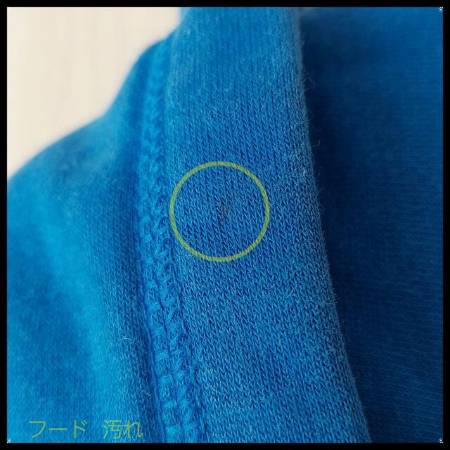 【SALE／10%OFF NIKEカレッジ刺繍ビッグサイズスウェットパーカー青ブルー裏起毛ナイキ. パーカー
