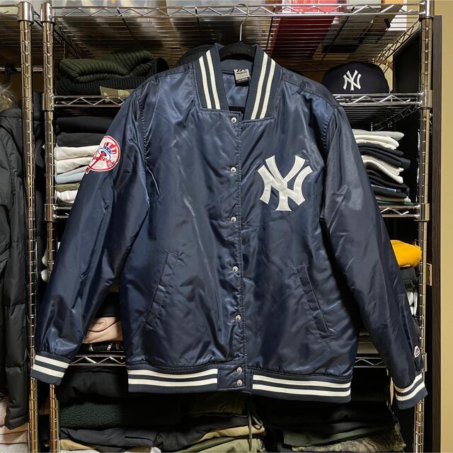 美品 Yankees XL スタジャン ジャケット ヤンキース マジェスティック