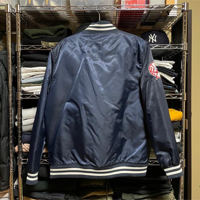 美品 Majestic Yankees ヤンキース スタジャン XL