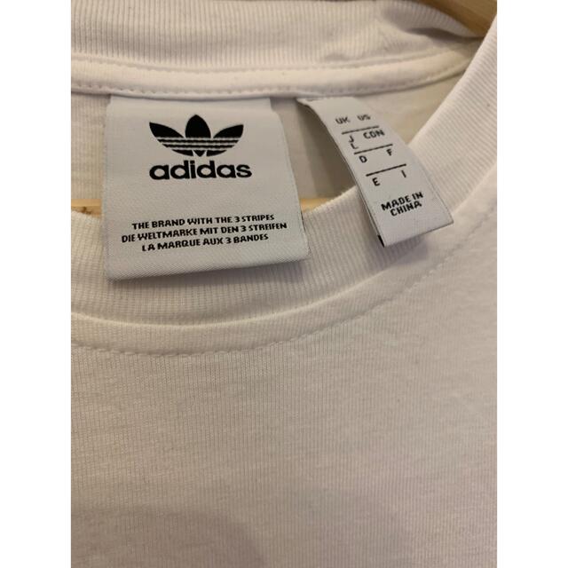 adidas(アディダス)のAdidas ロングスリーブTシャツ　Ｌ メンズのトップス(Tシャツ/カットソー(七分/長袖))の商品写真