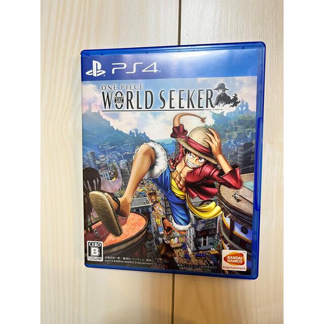 BANDAI(バンダイ)のONE PIECE WORLD SEEKER PS4 エンタメ/ホビーのゲームソフト/ゲーム機本体(家庭用ゲームソフト)の商品写真