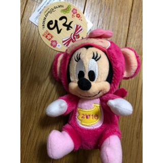 ディズニー(Disney)のミニー　申年　キーホルダー(キーホルダー)