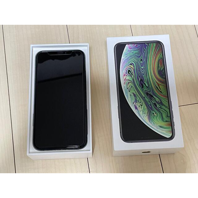 iPhone Xs スペースグレー 64GB SIMフリー