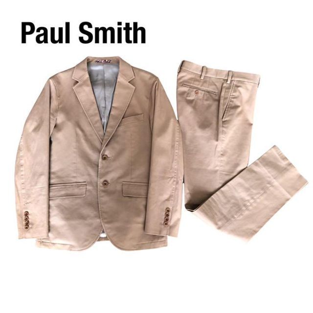 Paul Smithポールスミス コットンセットアップ スーツ M 激安超安値 37