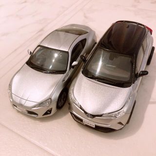 トヨタ(トヨタ)のTOYOTA 非売品　展示用　ミニカー　トミカ　プルバックカー　カラーサンプル(ミニカー)