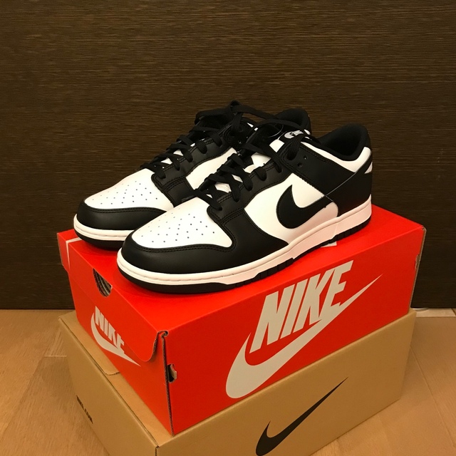 NIKE DUNK LOW PANDA BLACK WHITE