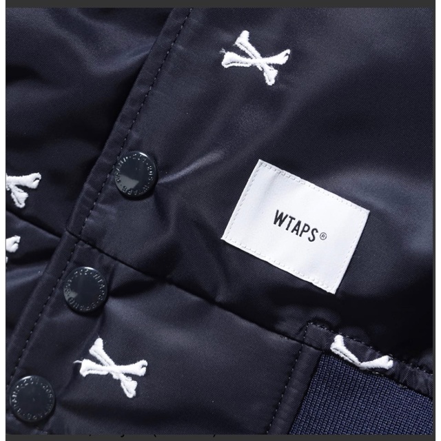 wtaps 22ss team jacket チームジャケット 黒 l ブラック