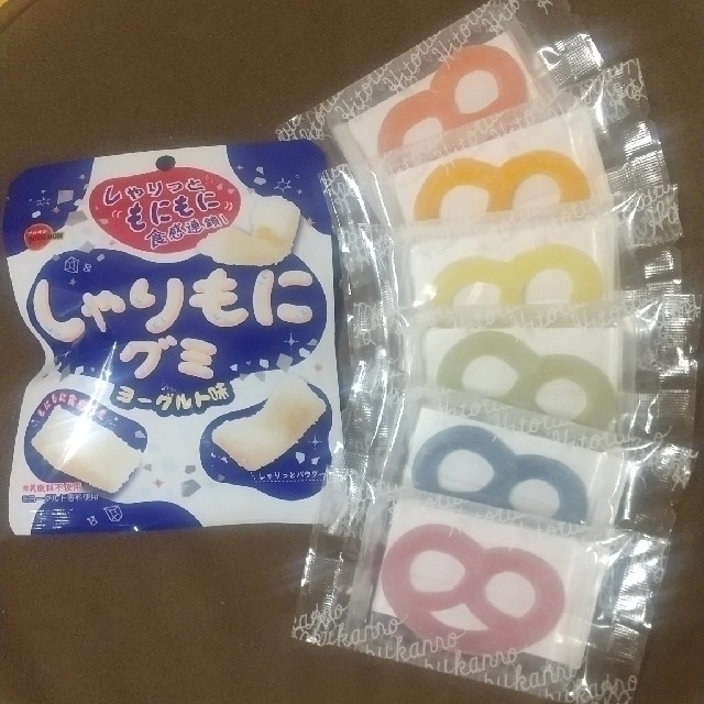 しゃりもにグミ1袋　グミッツェル6個　セット 食品/飲料/酒の食品(菓子/デザート)の商品写真