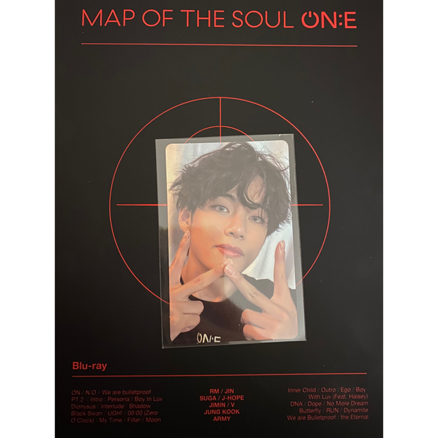 K-POP/アジアMAP OF THE SOUL ON:E BluRay テテ V トレカ BTS