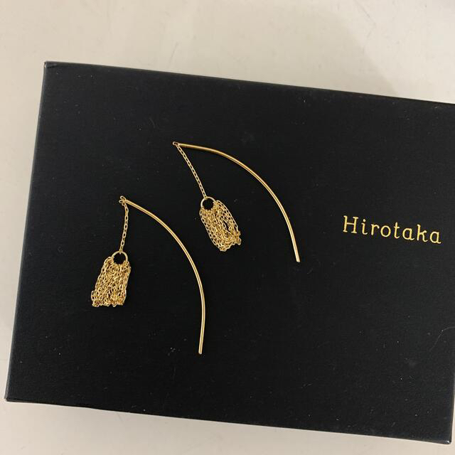 Hirotaka ヒロタカ　K10 ピアス レディースのアクセサリー(ピアス)の商品写真