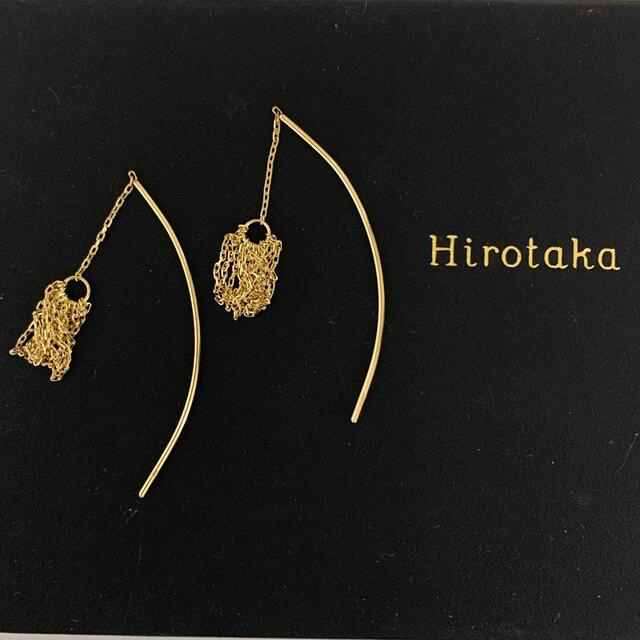 Hirotaka ヒロタカ　K10 ピアス レディースのアクセサリー(ピアス)の商品写真