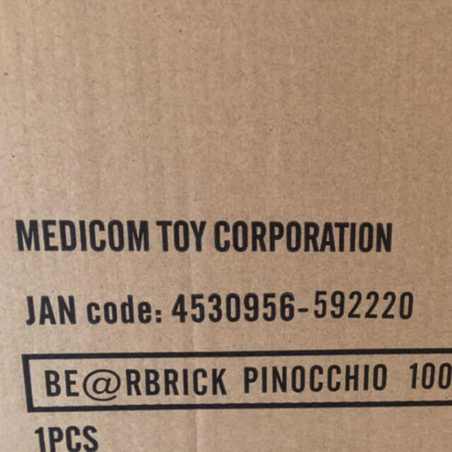 新品 BE@RBRICK PINOCCHIO 1000％  ピノキオ