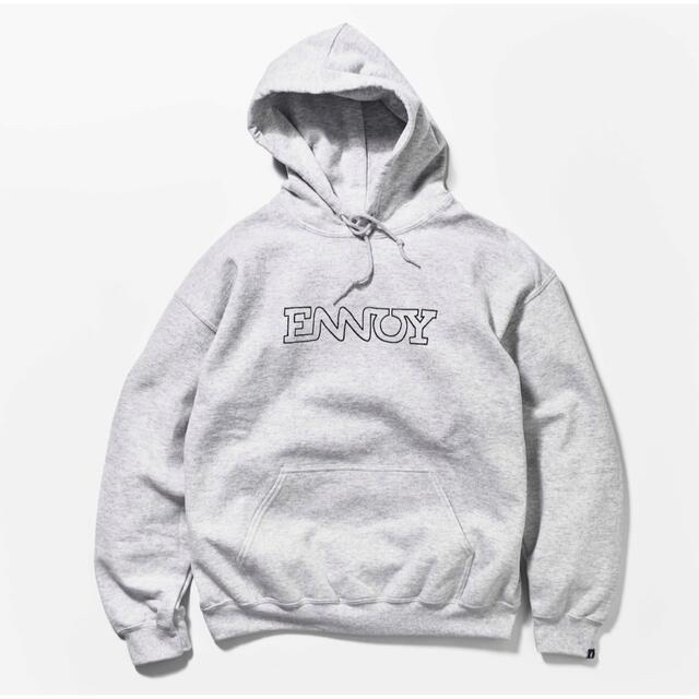 Ennoy  エンノイ  HOODIEスウェットパーカーブラックＬ