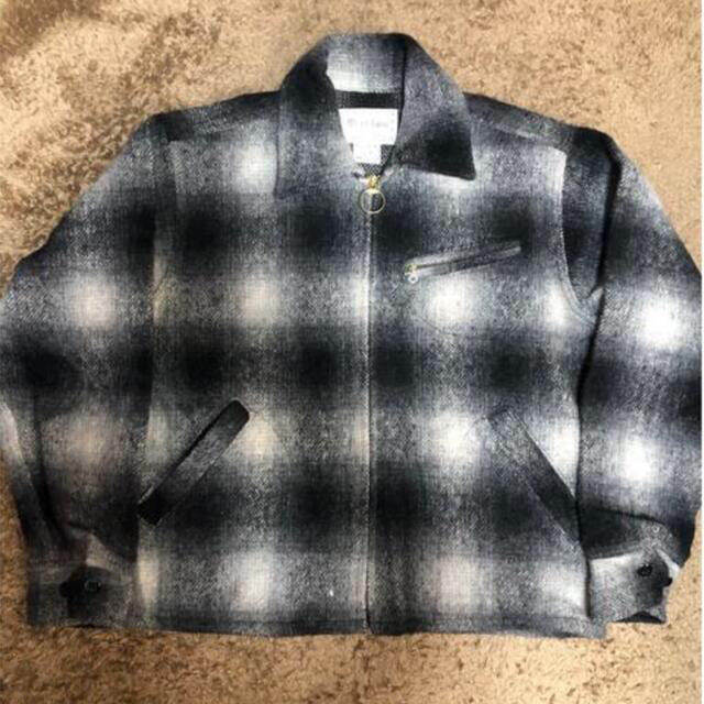90's melton wool sports jacket