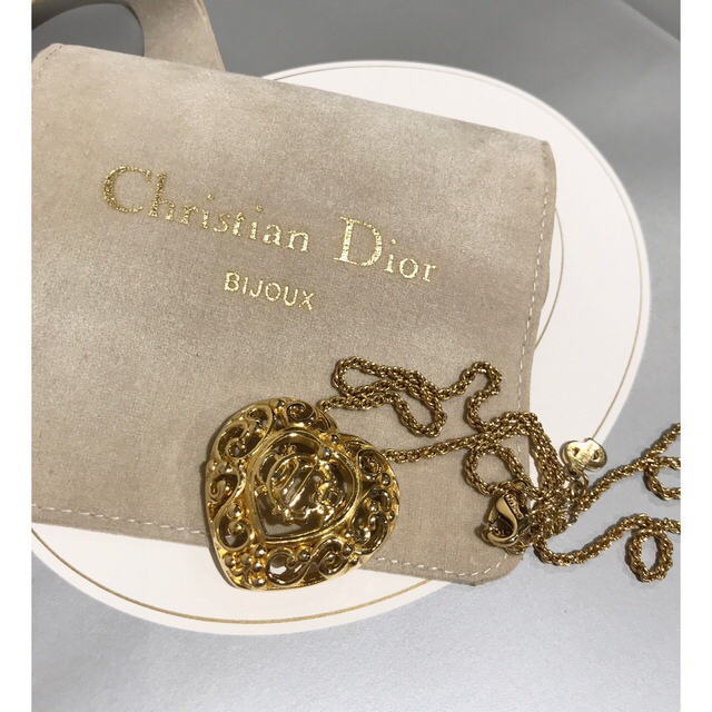 ChristianDior BIJOUX ディオール　ハートネックレス