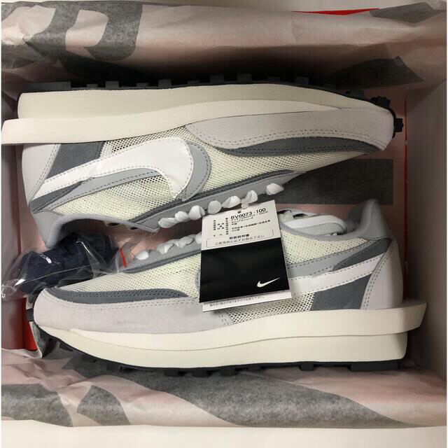 26.5cm】sacai × NIKE LDV WAFFLE WHITE - coastalcareeracademy.com
